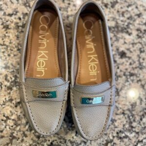 Calvin Klein Women's Taupe Loafers